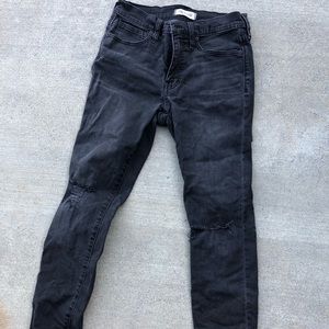 Madewell Dark Grey Jeans
